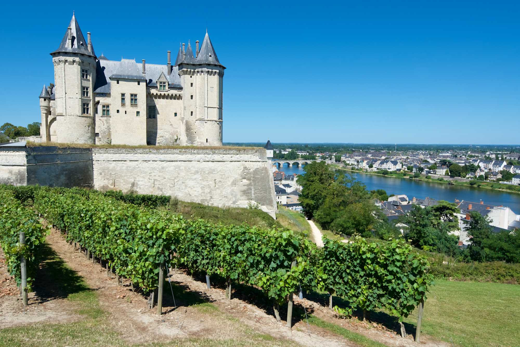 Chateau in the Loire Valley in FranceNormandy Bike Tour